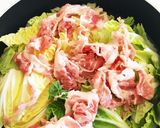 簡単！白菜と豚こまのウマうま煮☆作り方1写真