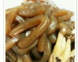お弁当　作り置きに♪簡単！蒟蒻の含め煮作り方13写真