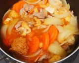 鍋キューブで●野菜たっぷりキムチスープ●作り方4写真