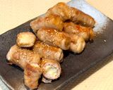 簡単夕食副菜弁当に♪子供も◎厚揚げチーズ肉巻き作り方6写真
