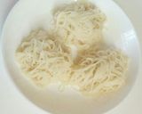 恐竜の卵風肉巻きそうめん作り方1写真