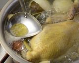 丸鶏を使った真夏のコーンポタージュ作り方10写真