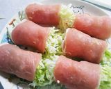 肉巻ききゃべつ材料3つで簡単♪作り方2写真