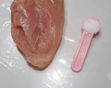 簡単☆しっとり鶏ハム作り方1写真