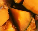 簡単甘辛栗かぼちゃの煮物作り置きおかず作り方5写真