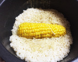 丸ごと！！とうもろこしの炊き込み御飯作り方3写真