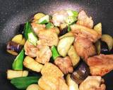 フライパン１つ☆鶏と夏野菜のさっぱり炒め作り方5写真