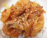 簡単！やわらかお肉の豚キムチ作り方13写真
