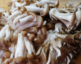 簡単♪和食＊鰹と大根 きのこと蒟蒻の煮物作り方1写真