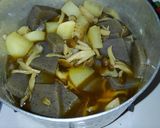 簡単♪和食＊鰹と大根 きのこと蒟蒻の煮物作り方5写真
