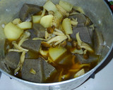 簡単♪和食＊鰹と大根 きのこと蒟蒻の煮物作り方5写真
