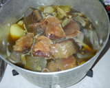 簡単♪和食＊鰹と大根 きのこと蒟蒻の煮物作り方6写真
