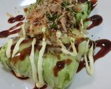 ⑥ 餃子のお好み焼き風 ⑥作り方7写真