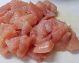 簡単！鶏むね肉とレタスのデミ風味スープ＊作り方4写真