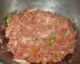 繊維たっぷり☆ご飯が美味しいハンバーグ♪作り方2写真