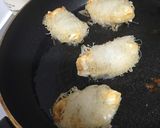 サクッもちっがすごい!餃子ビーフンロール作り方3写真