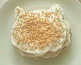 コーヒークリーム 猫ケーキ作り方14写真