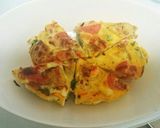 卵消費！トースターで野菜たっぷりオムレツ作り方7写真