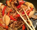 豚バラのマヨ甜麺醤炒め作り方7写真