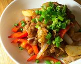 豚バラのマヨ甜麺醤炒め作り方8写真