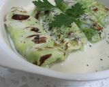 ⑥　餃子のクリーム煮　⑥作り方6写真