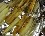 オクラと焼き長芋のおかかサラダ作り方3写真