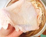 低糖質！高野豆腐とチーズの鶏皮ロール作り方1写真