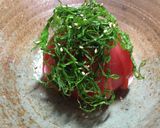 トマトの青紫蘇サラダ作り方4写真