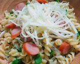 簡単☆モッツァレラデコのバジル風味サラダ作り方3写真
