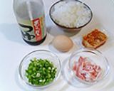 キムチぞうすい作り方1写真