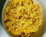 大根でヘルシー嵩増し☆そぼろと卵の2色丼作り方4写真