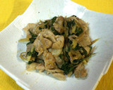 豚コマ＆香味野菜の簡単♡ごま生姜炒め♪作り方4写真