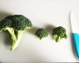 ブロッコリー ペースト* 離乳食初期作り方1写真