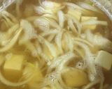 炒めた玉ねぎの中華風スープ作り方3写真