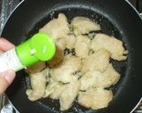 鶏胸肉バジルチーズソース照り焼き♪簡単作り方8写真