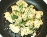 鶏胸肉バジルチーズソース照り焼き♪簡単作り方9写真