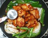 鶏むね肉ケチャップ照り焼き♪簡単煮るだけ作り方8写真