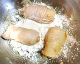 低糖質！高野豆腐とチーズの鶏皮ロール作り方17写真