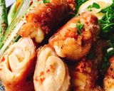 低糖質！高野豆腐とチーズの鶏皮ロール作り方20写真