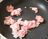 しめじとさやえんどうの卵とじ作り方4写真