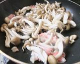 しめじとさやえんどうの卵とじ作り方5写真