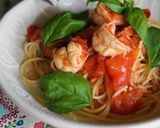 海老とトマトのアジア風パスタ作り方5写真