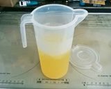 ホエー消費に　はちみつレモンドリンク作り方1写真