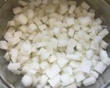 テリ醬ソース♡鶏胸肉&長芋のげんごつ焼き作り方3写真