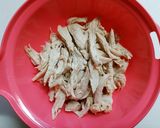 簡単アレンジ☆そうめん棒々鶏作り方5写真