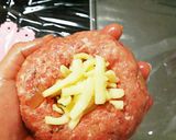 新玉ねぎたっぷり♥チーズinハンバーグ♥作り方6写真