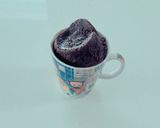 材料4つ 簡単 ココアマグカップケーキ作り方5写真