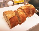 フランスパンでフレンチトースト作り方2写真
