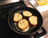 フランスパンでフレンチトースト作り方7写真