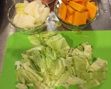 簡単〜野菜の甘みたっぷりカボチャスープ作り方1写真
